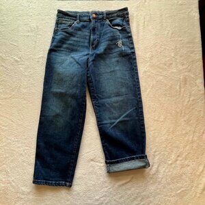 No Boundaries Plus Size  Super High Rise Cropped Jeans- Size 15